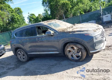 2022 Hyundai Santa Fe Sel из США, поврежденный, VIN 5NMS6DAJ0NH409595